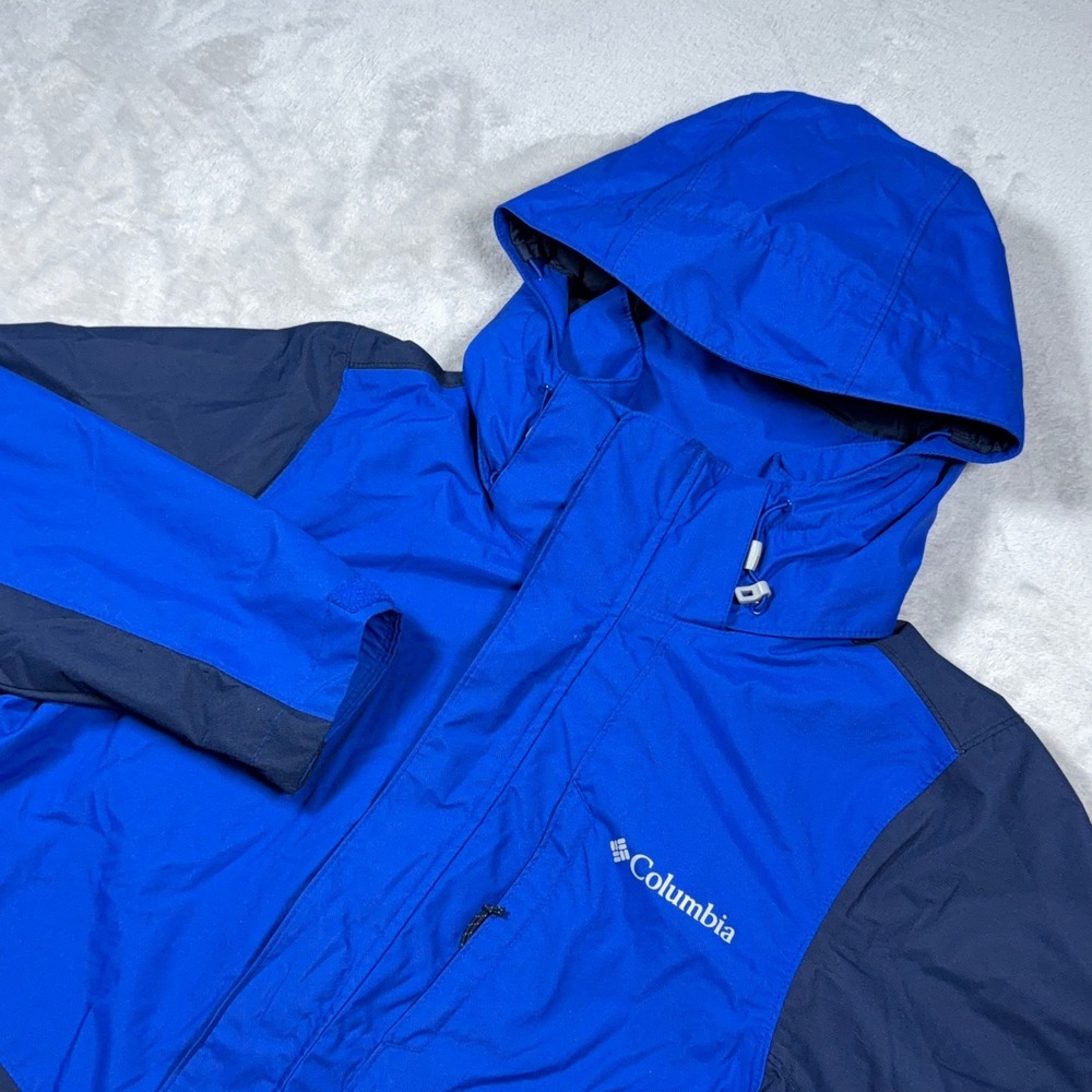 Columbia Interchange Arctic Trip III Jacket Mens XS Omni-Tech Waterproof Shell